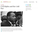 Civil Rights and the Cold War Civil Rights and the Cold War