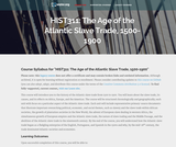 The Age of the Atlantic Slave Trade, 1500-1900 The Age of the Atlantic Slave Trade, 1500-1900