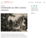 Christianity in 18th Century America Christianity in 18th Century America