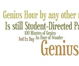 Genius Hour in the Early Elementary Grades K-2 Genius Hour in the Early Elementary Grades K-2