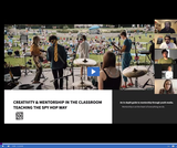 Creativity and Mentorship in the Classroom - Teaching the Spy Hop Way Webinar 1 Creativity and Mentorship in the Classroom - Teaching the Spy Hop Way Webinar 1