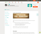 Spelling: Letters and Sounds Spelling: Letters and Sounds